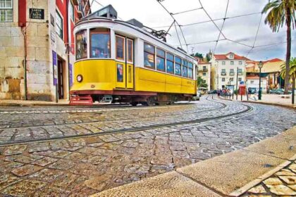 Old Tram - Lisbon